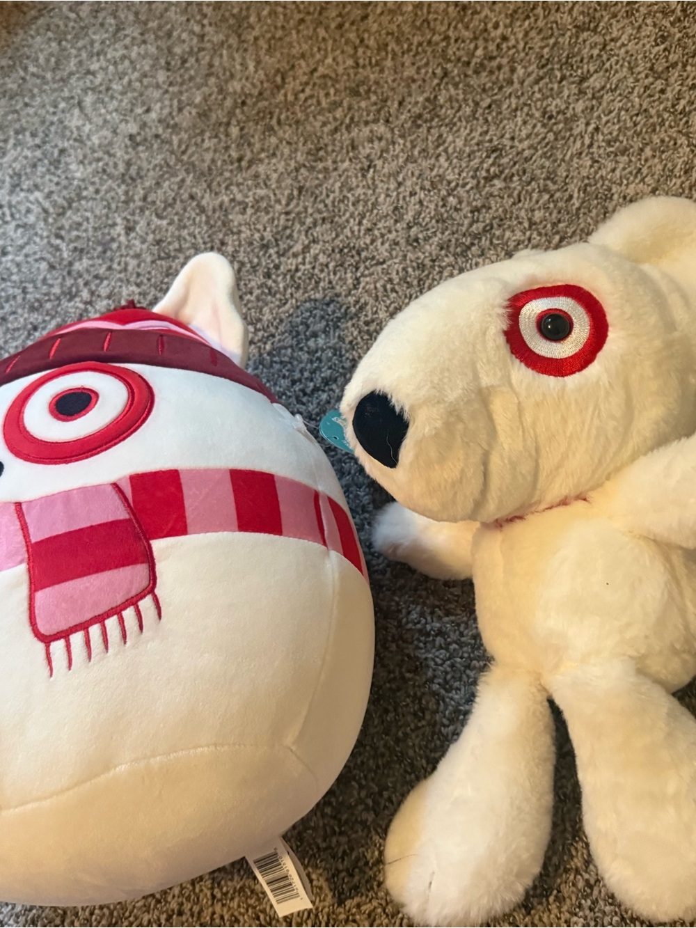 Target Plush Polar Bear Pair in White and Red